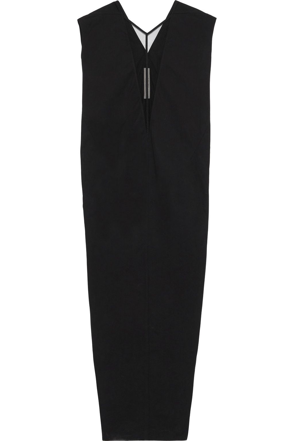 cotton blend maxi dress