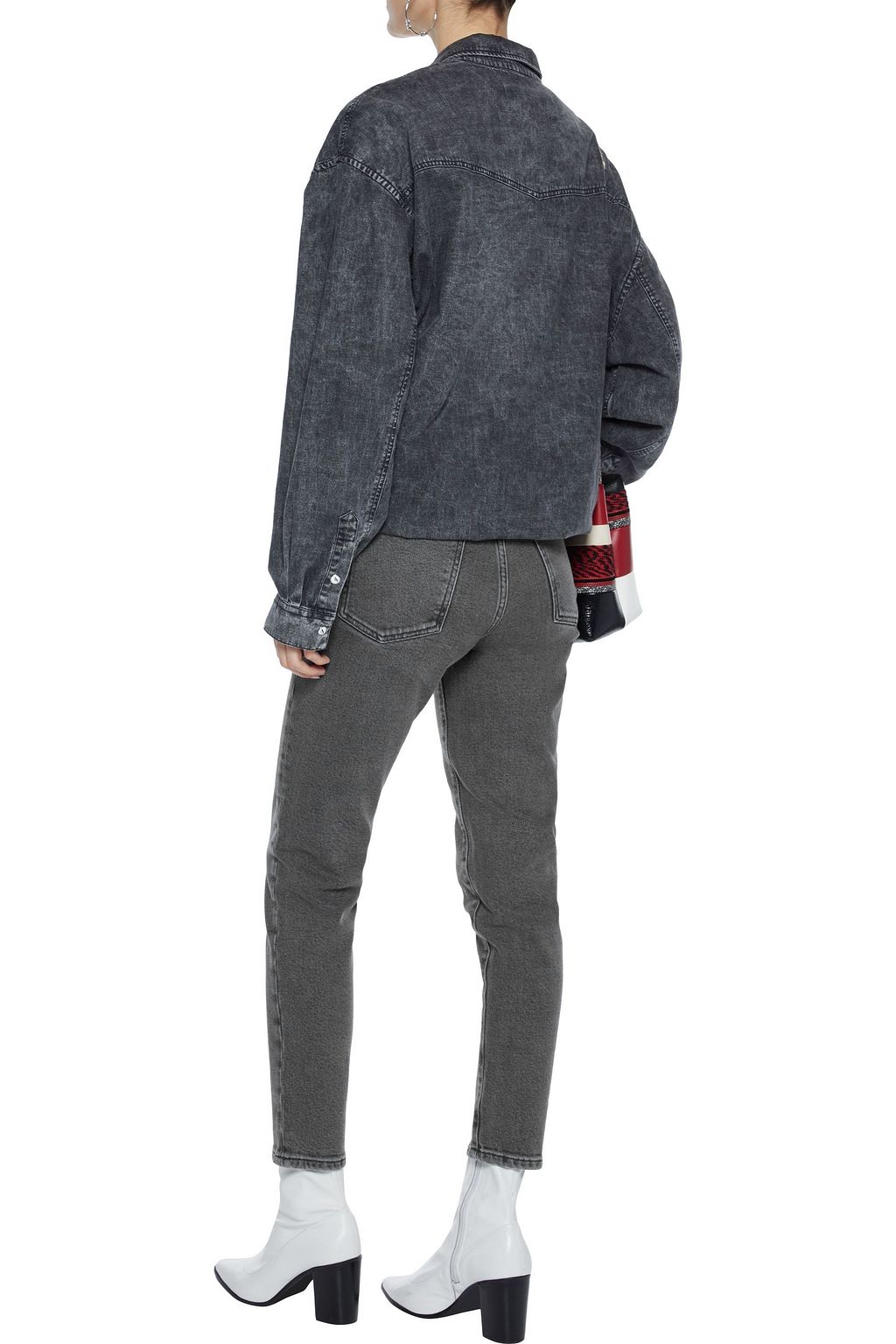 IRO Gaety cropped high-rise skinny jeans