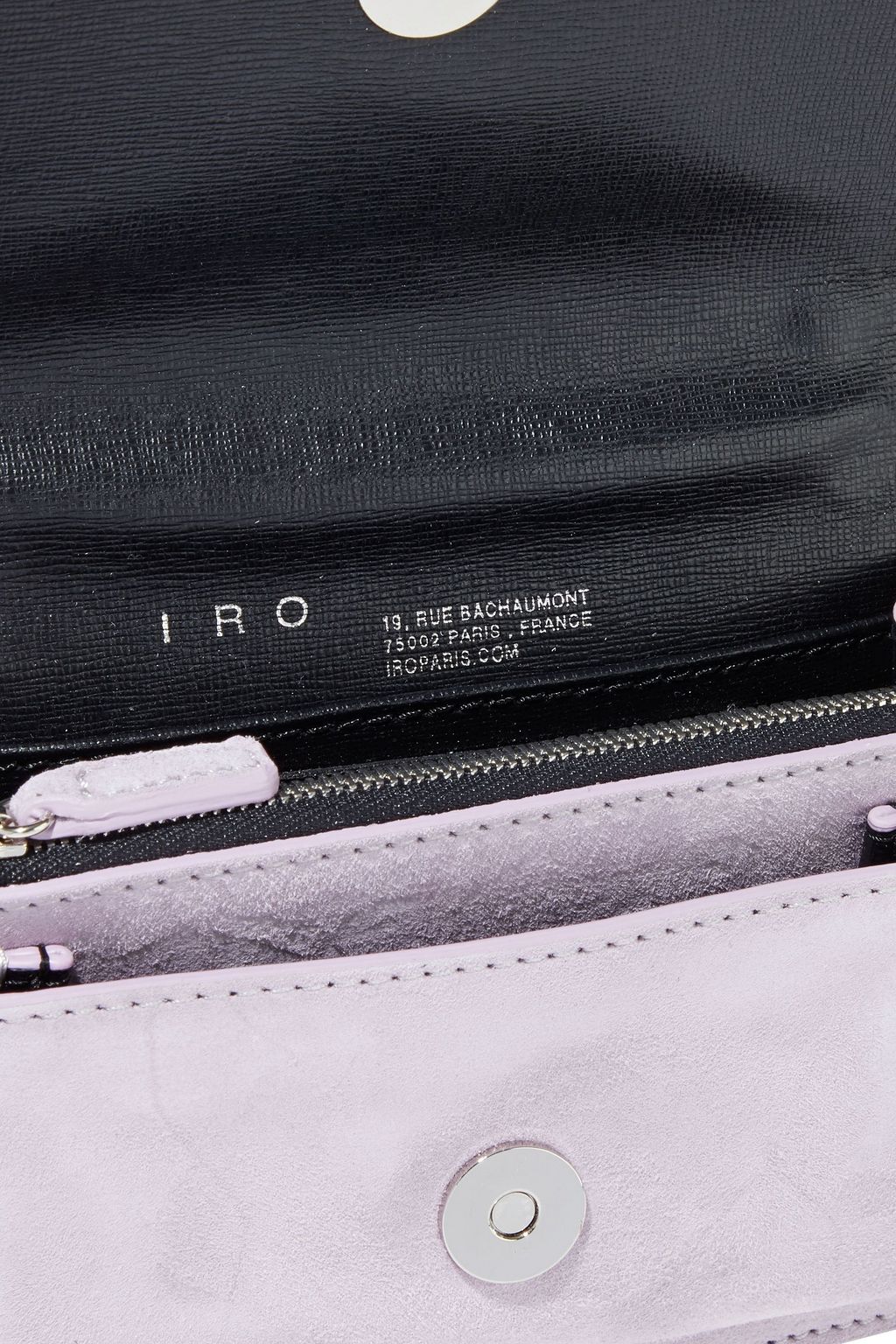 IRO Venice studded suede shoulder bag