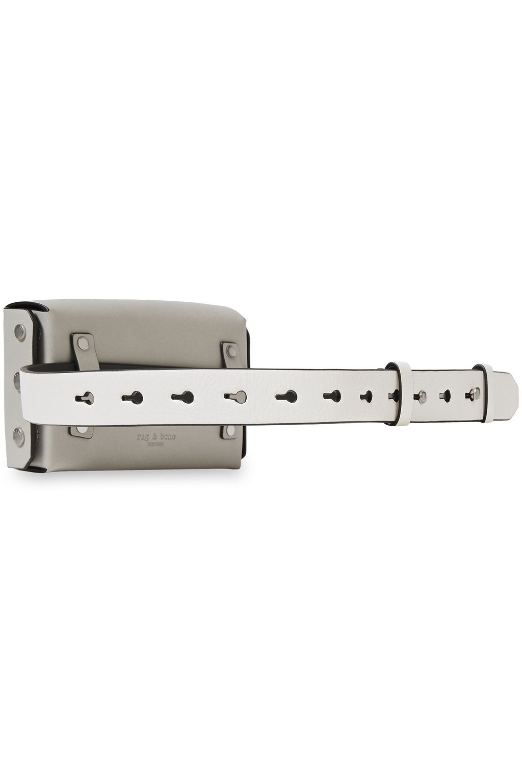 RAG & BONE Atlas snap-detailed leather belt bag