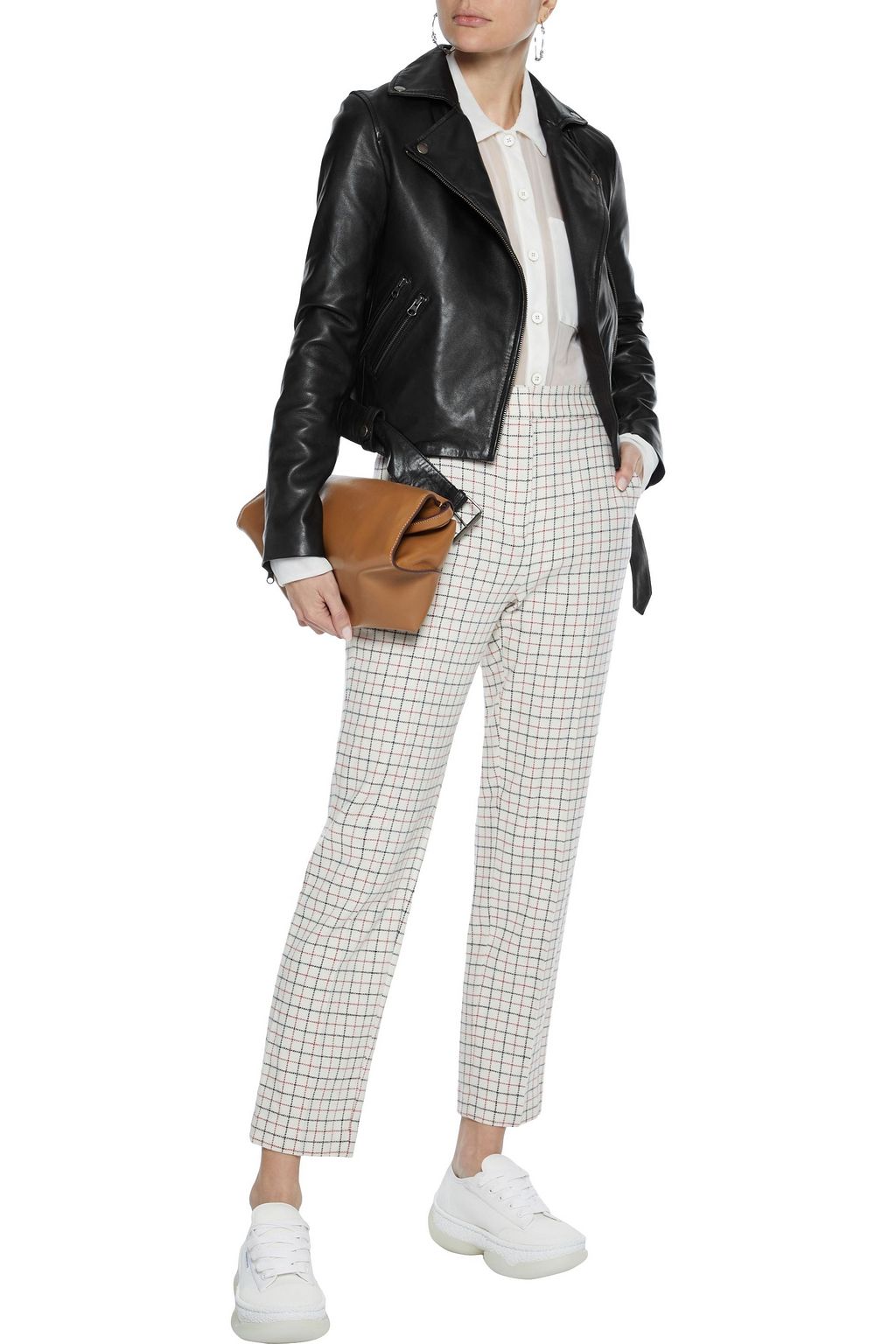 MUUBAA Manning leather biker jacket
