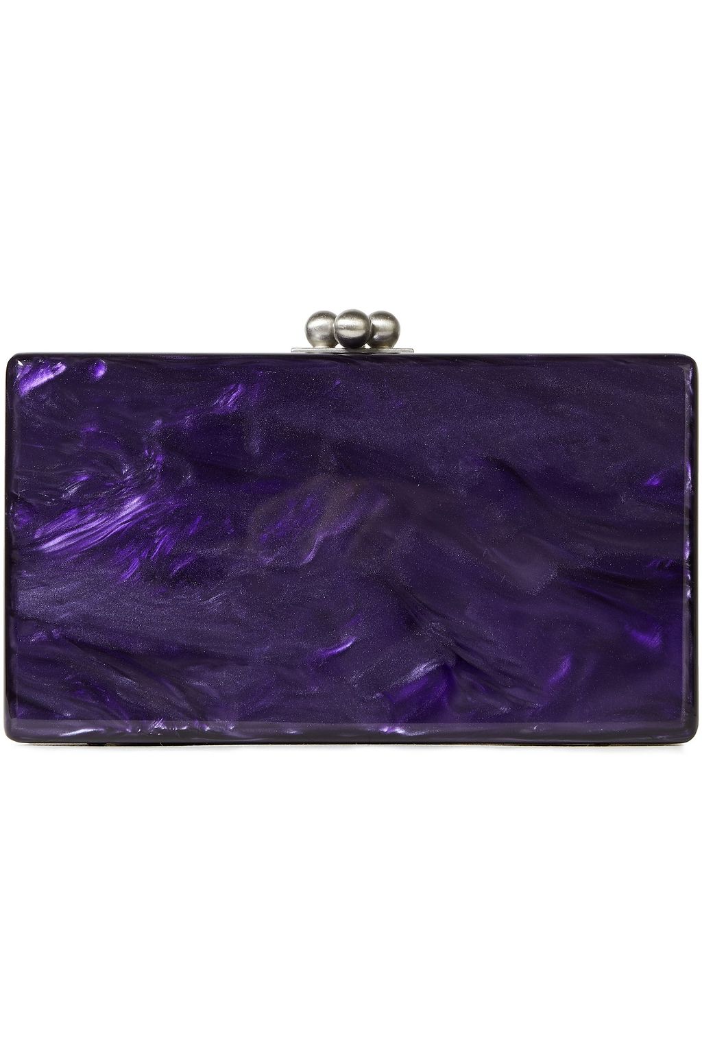 dark purple clutch