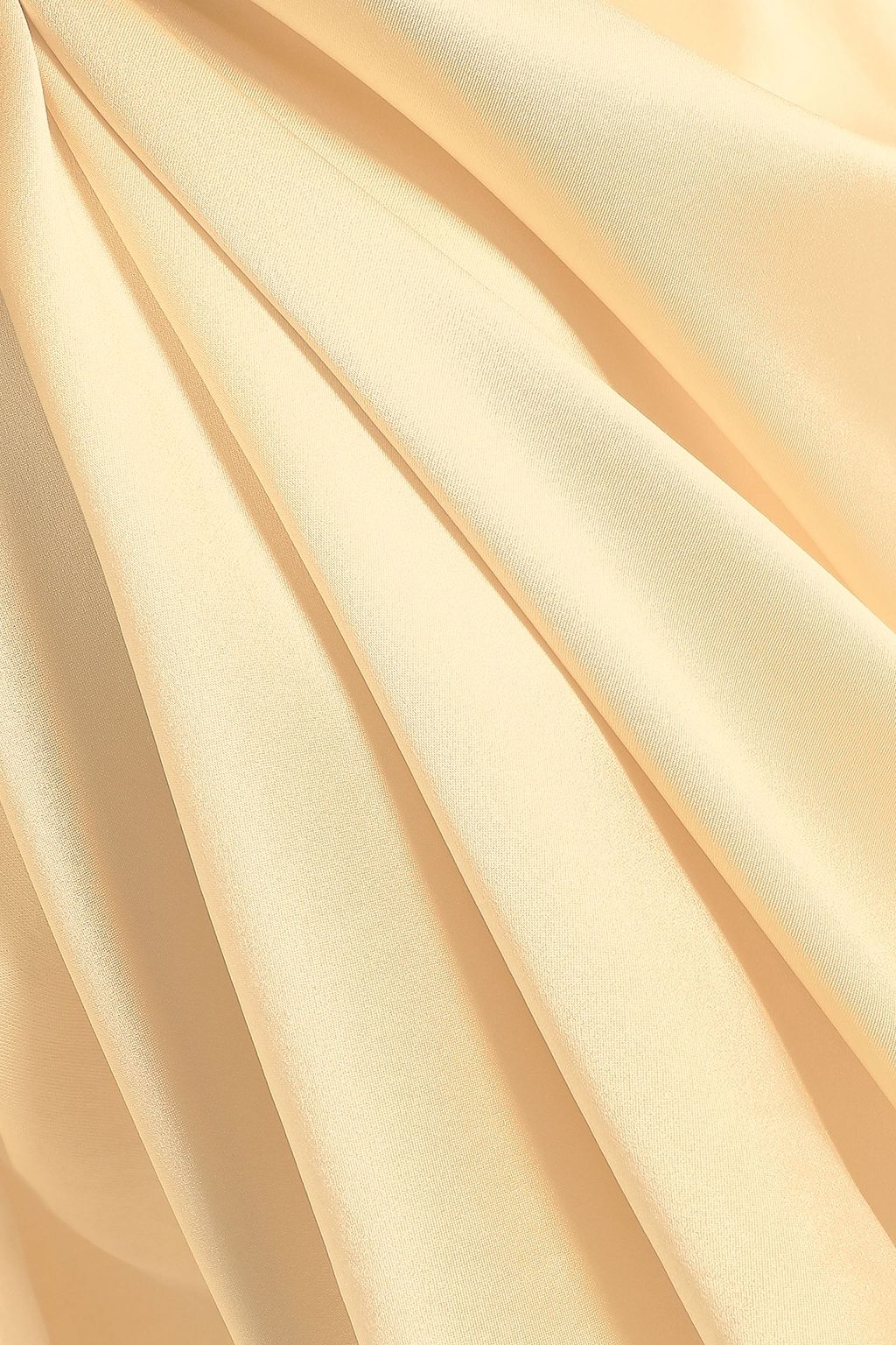 JOSEPH Layered draped silk-satin and cotton-jersey T-shirt