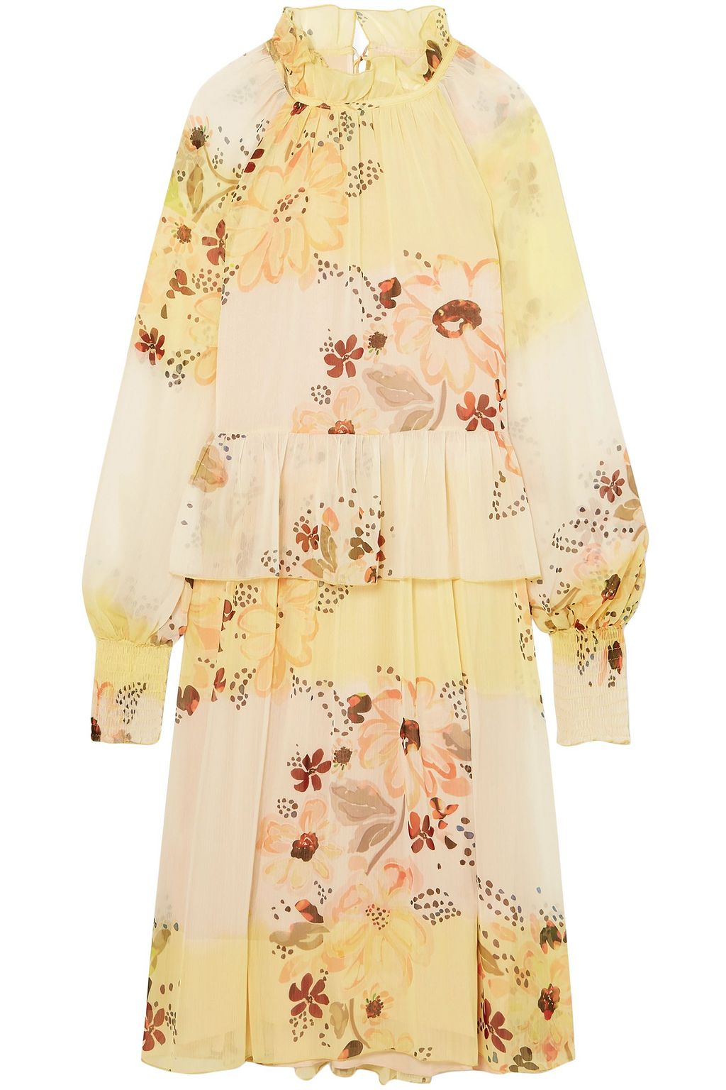 see by chloe yellow dress