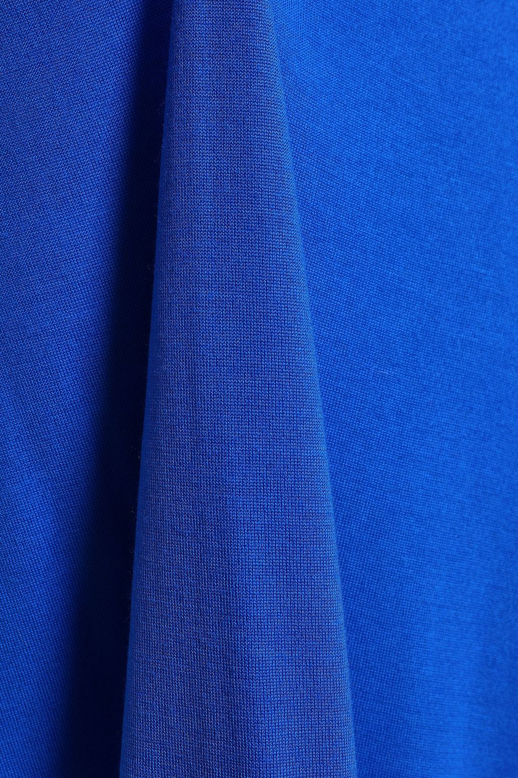 PRINGLE OF SCOTLAND Asymmetric merino wool midi skirt