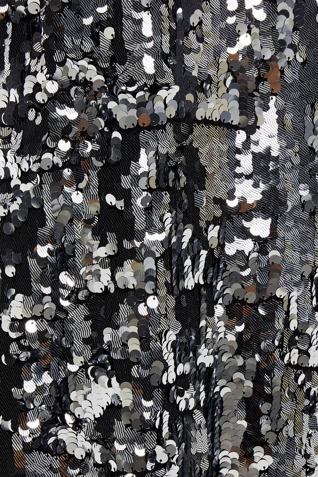 GALVAN  LONDON Gemma sequined georgette mini dress