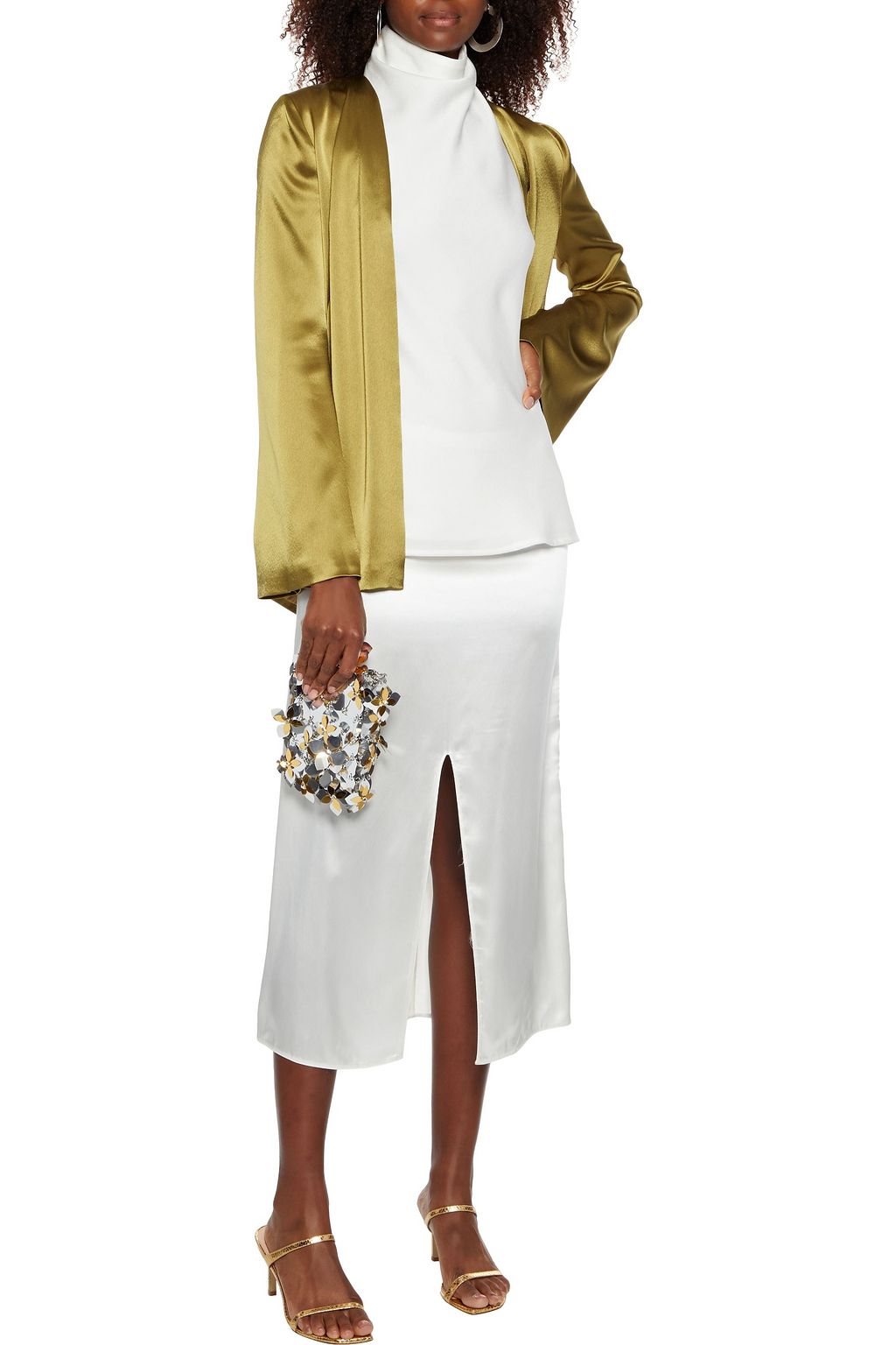 GALVAN  LONDON Satin jacket