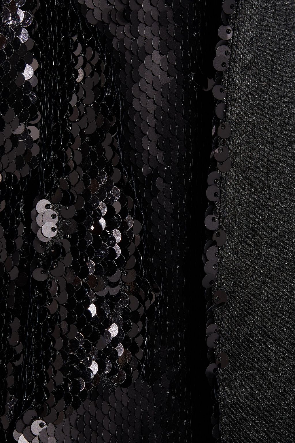 GALVAN  LONDON Gilded sequined tulle jacket