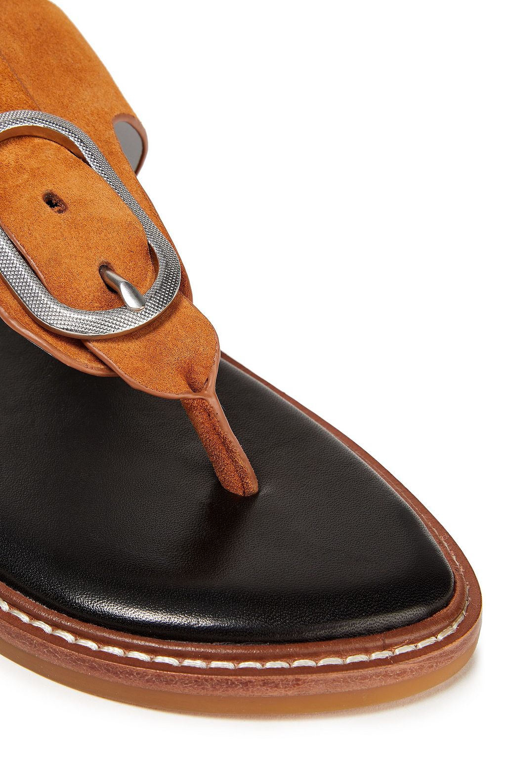 RAG & BONE Buckled suede sandals