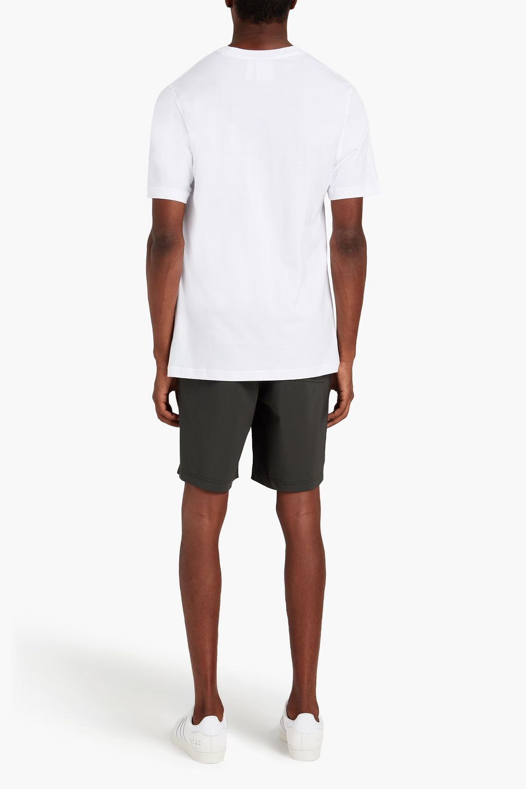 ADIDAS ORIGINALS Printed cotton-jersey T-shirt