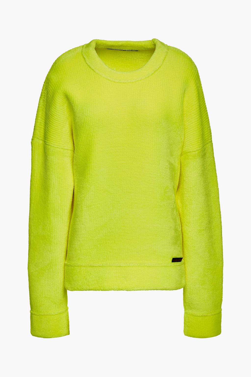bright yellow sweater