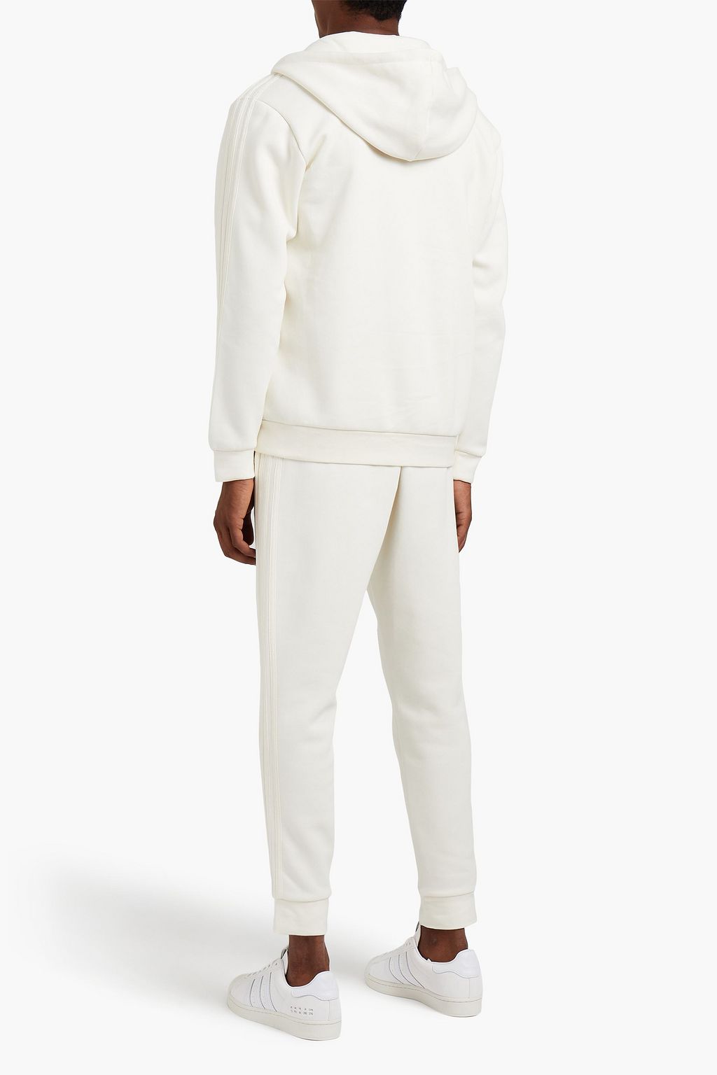 ADIDAS ORIGINALS Cotton-blend fleece hoodie