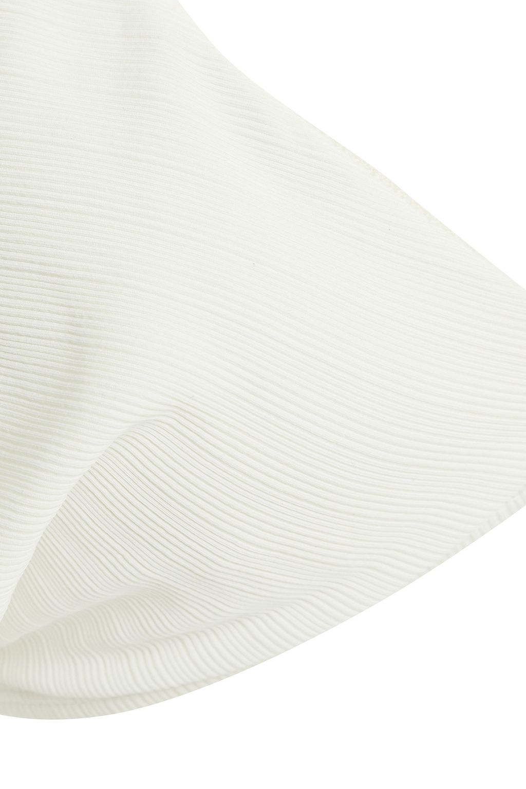 VIX PAULA HERMANNY Liz  ruffled ribbed bikini top