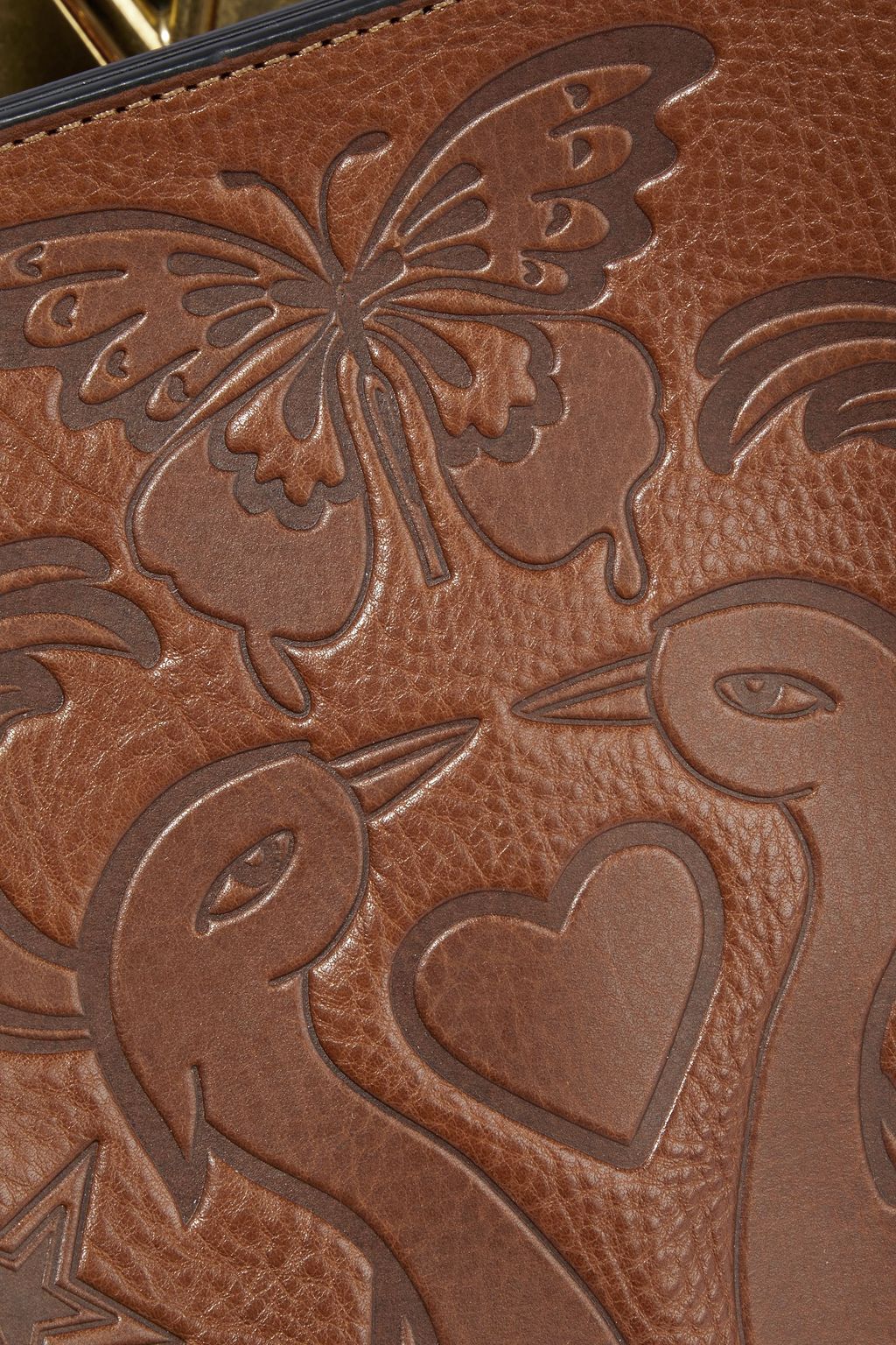 VALENTINO GARAVANI Escape embossed leather tote