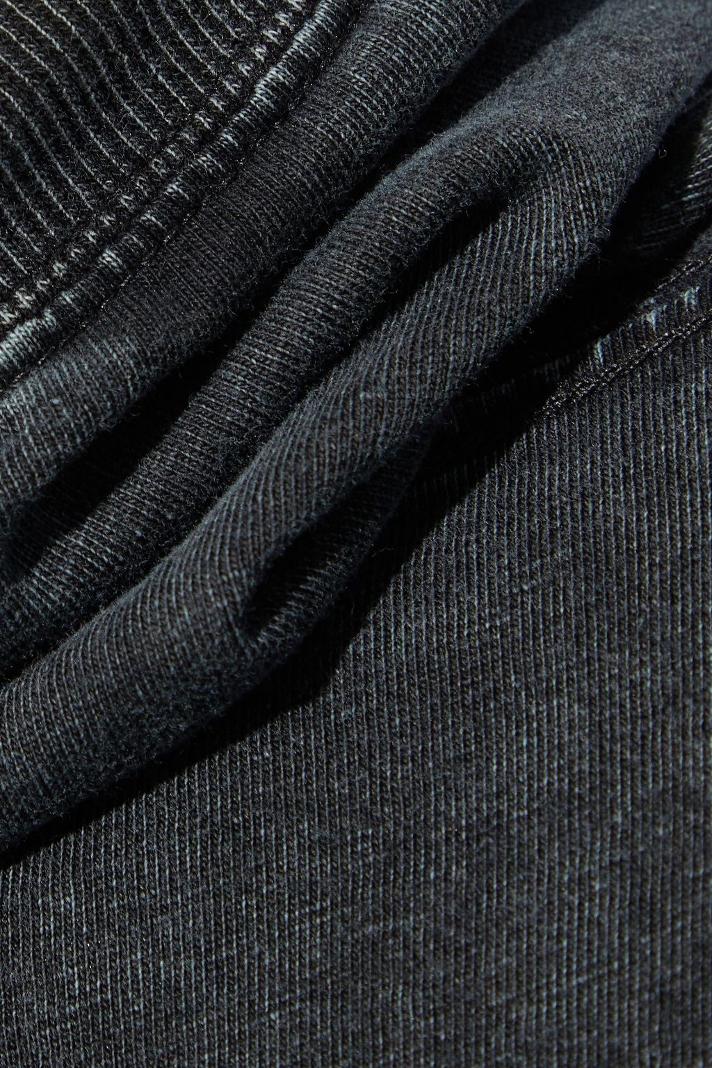 R13 Maskup faded cotton-jersey sweatshirt