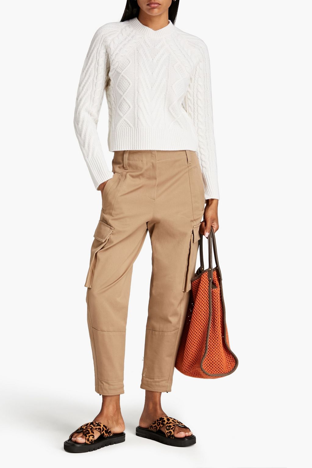 RAG & BONE Pierce cable-knit cashmere sweater