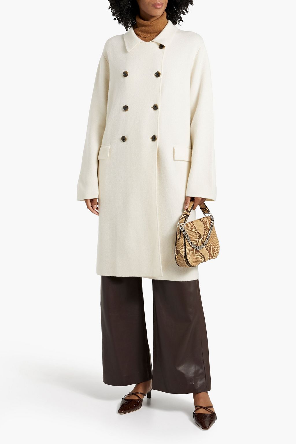 LISA YANG Edith double-breasted cashmere coat