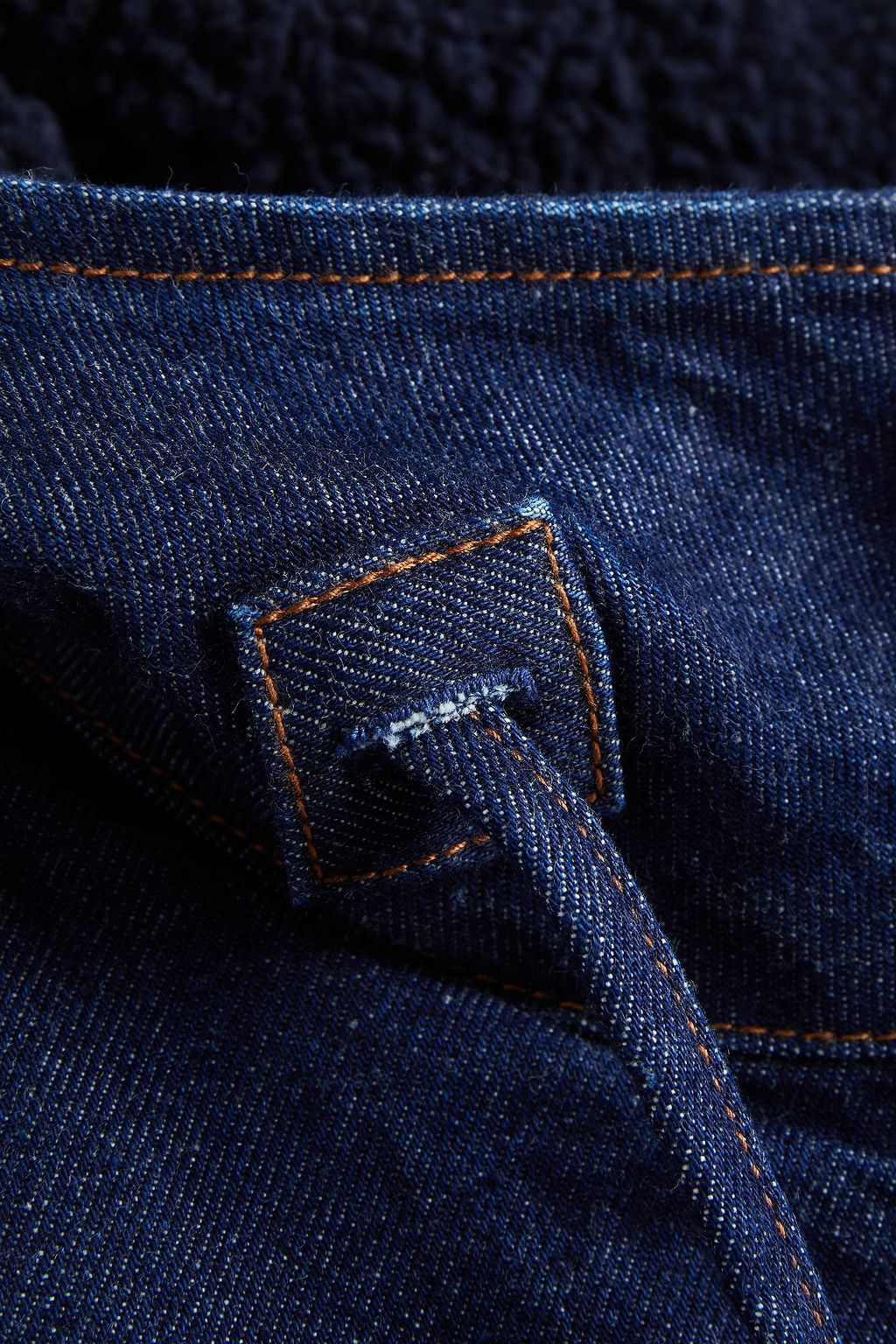 A.P.C. Roady denim hooded parka