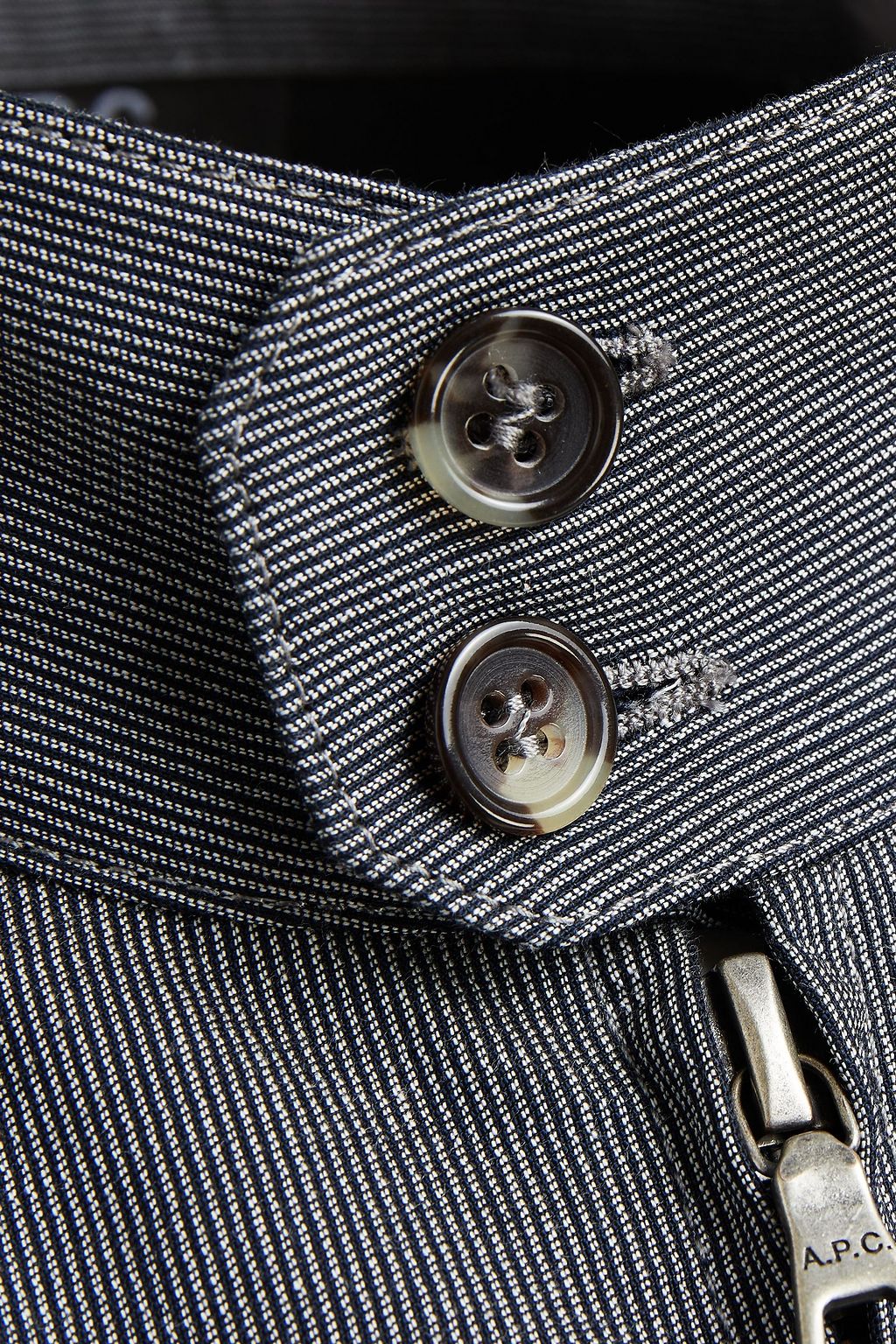 A.P.C. Dustan cotton-jacquard jacket