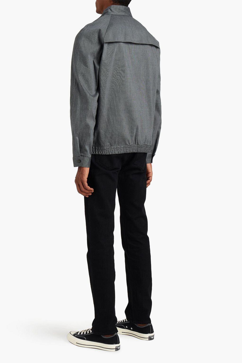 A.P.C. Dustan cotton-jacquard jacket