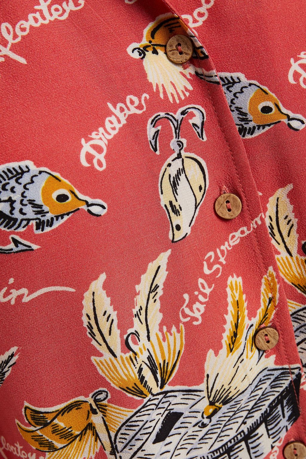 ANTIK BATIK Hilo printed crepe shirt