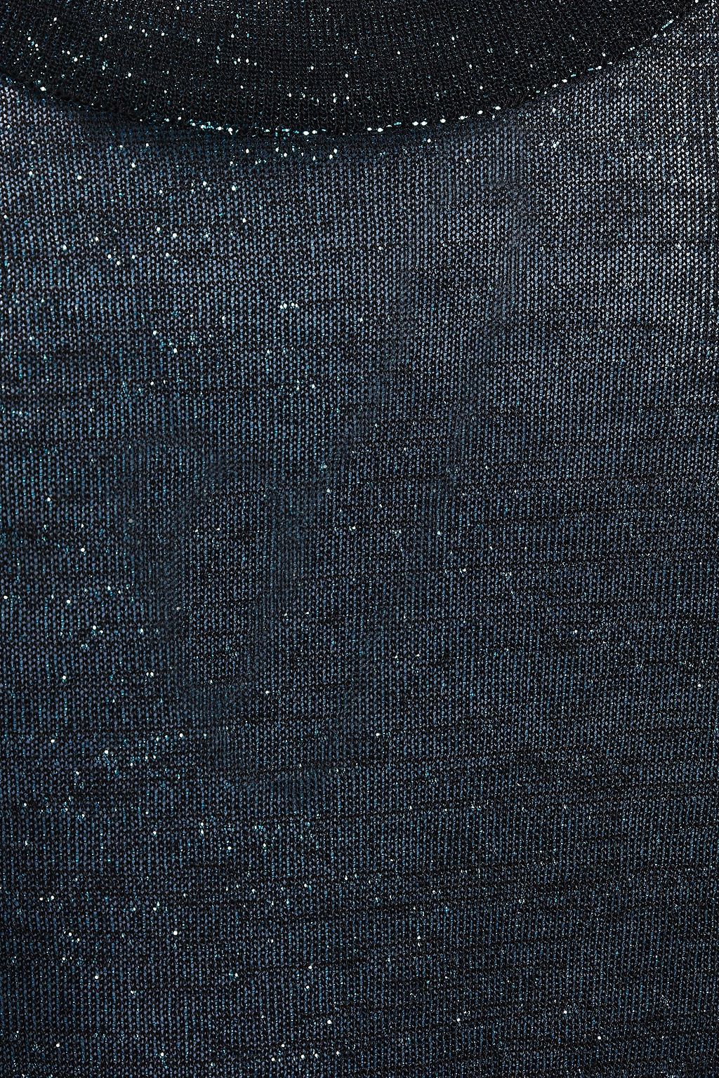 MISSONI Metallic knitted top