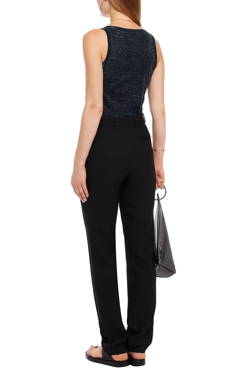MISSONI Metallic knitted top