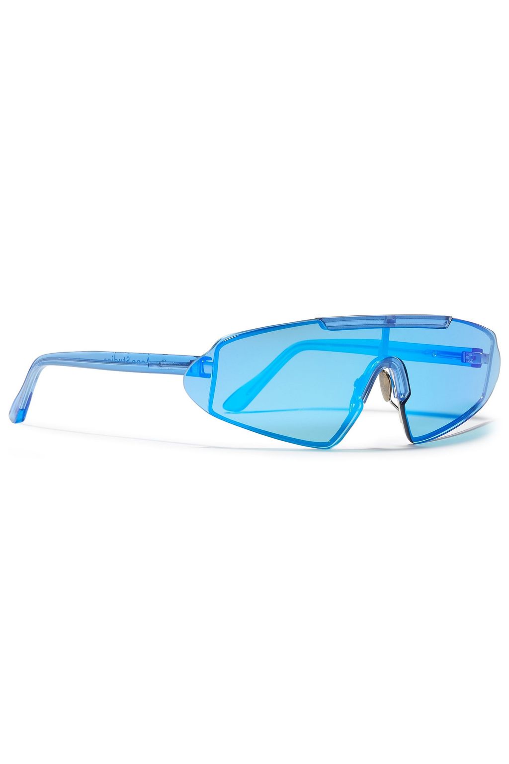 ACNE STUDIOS D-frame silver-tone and acetate sunglasses