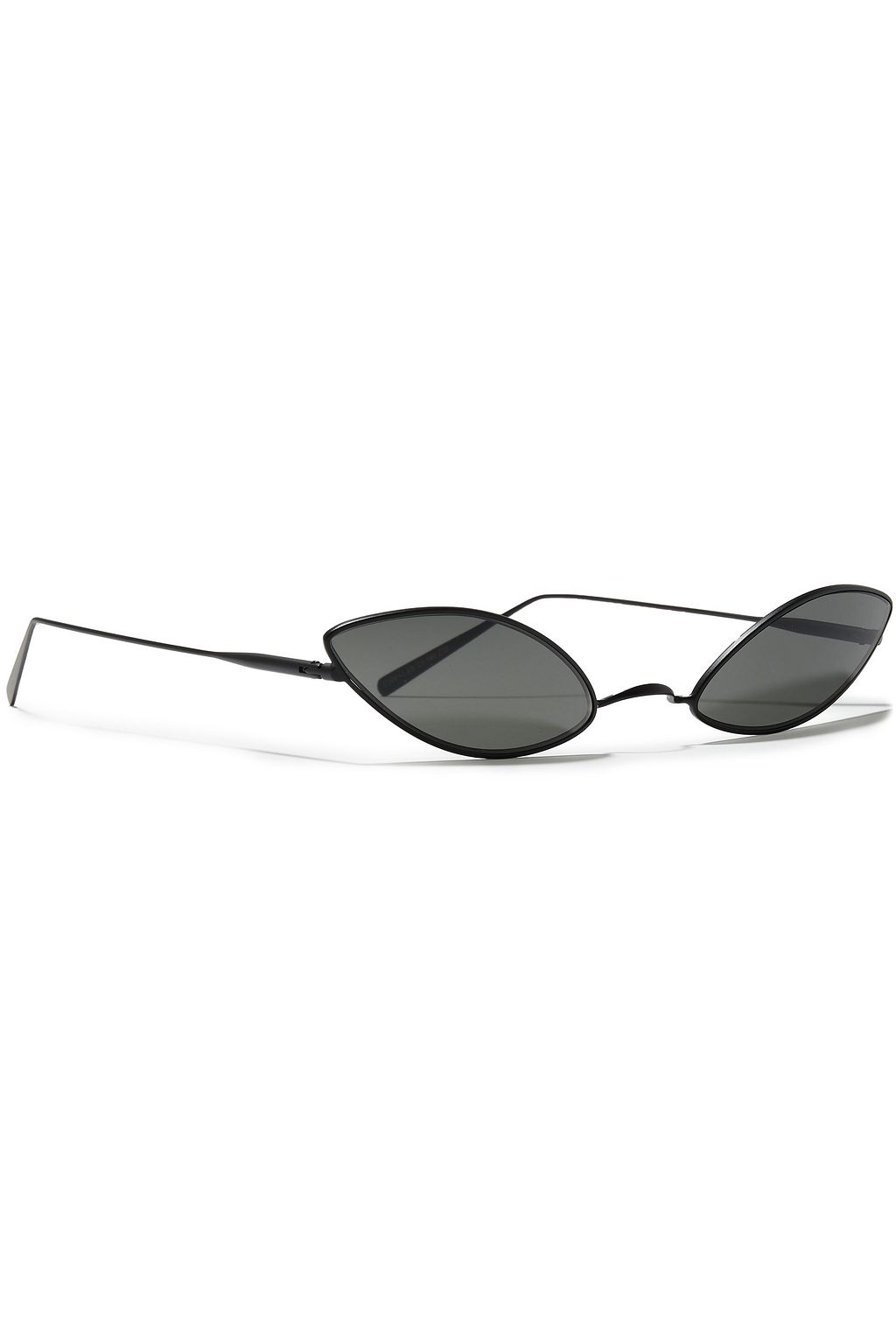 ACNE STUDIOS Cat-eye coated metal sunglasses