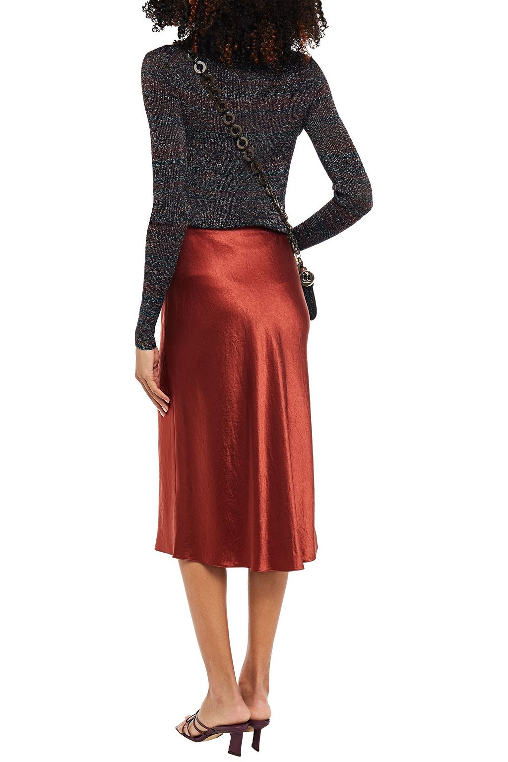 MISSONI Oberteil aus Metallic-Häkelstrick