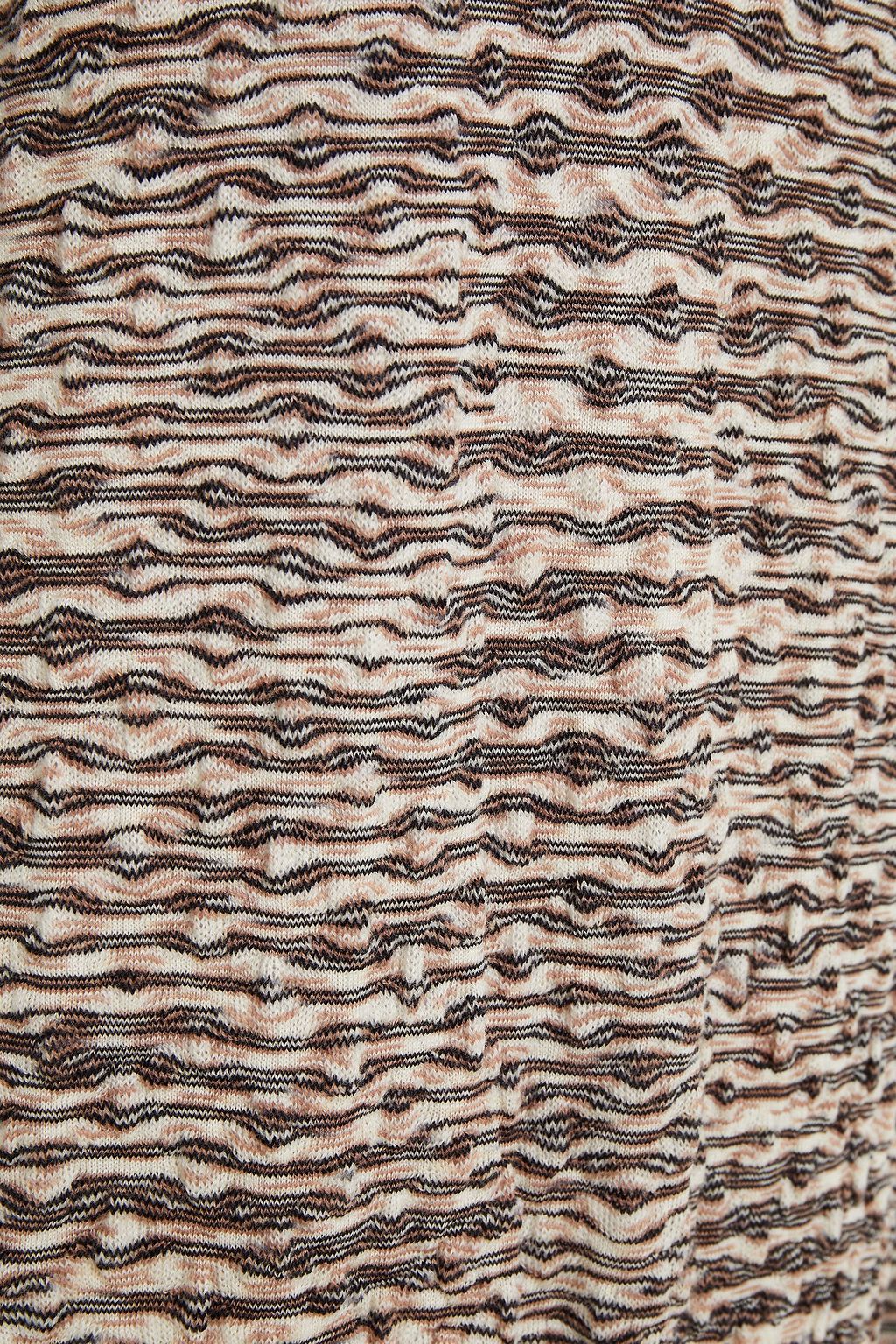 MISSONI Strickpullover aus Wolle in Häkeloptik mit Rollkragen