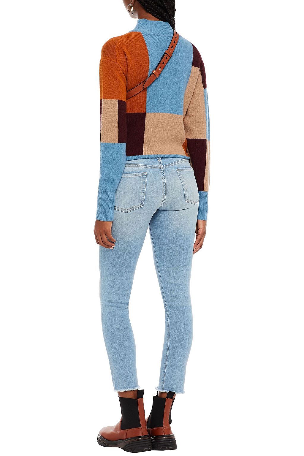 7 FOR ALL MANKIND Pyper mid-rise slim-leg jeans