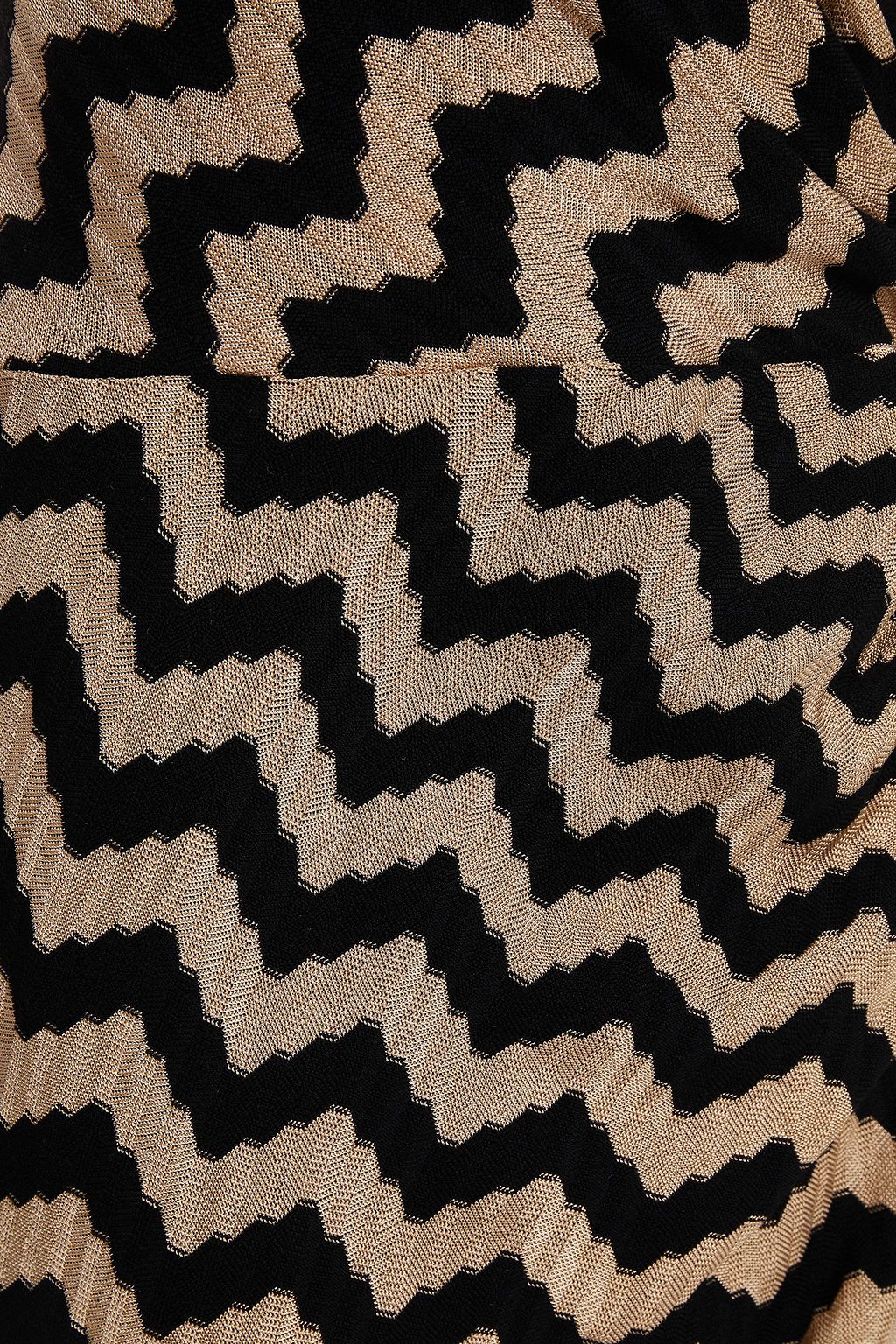 MISSONI Midikleid aus Häkelstrick mit Wickeleffekt