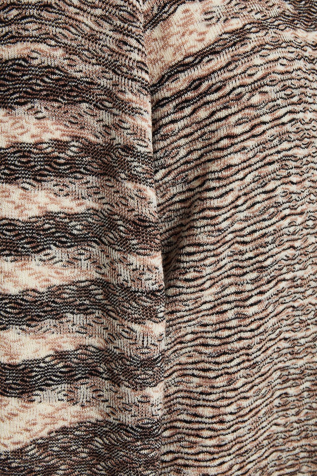 MISSONI Crochet-knit wool sweater