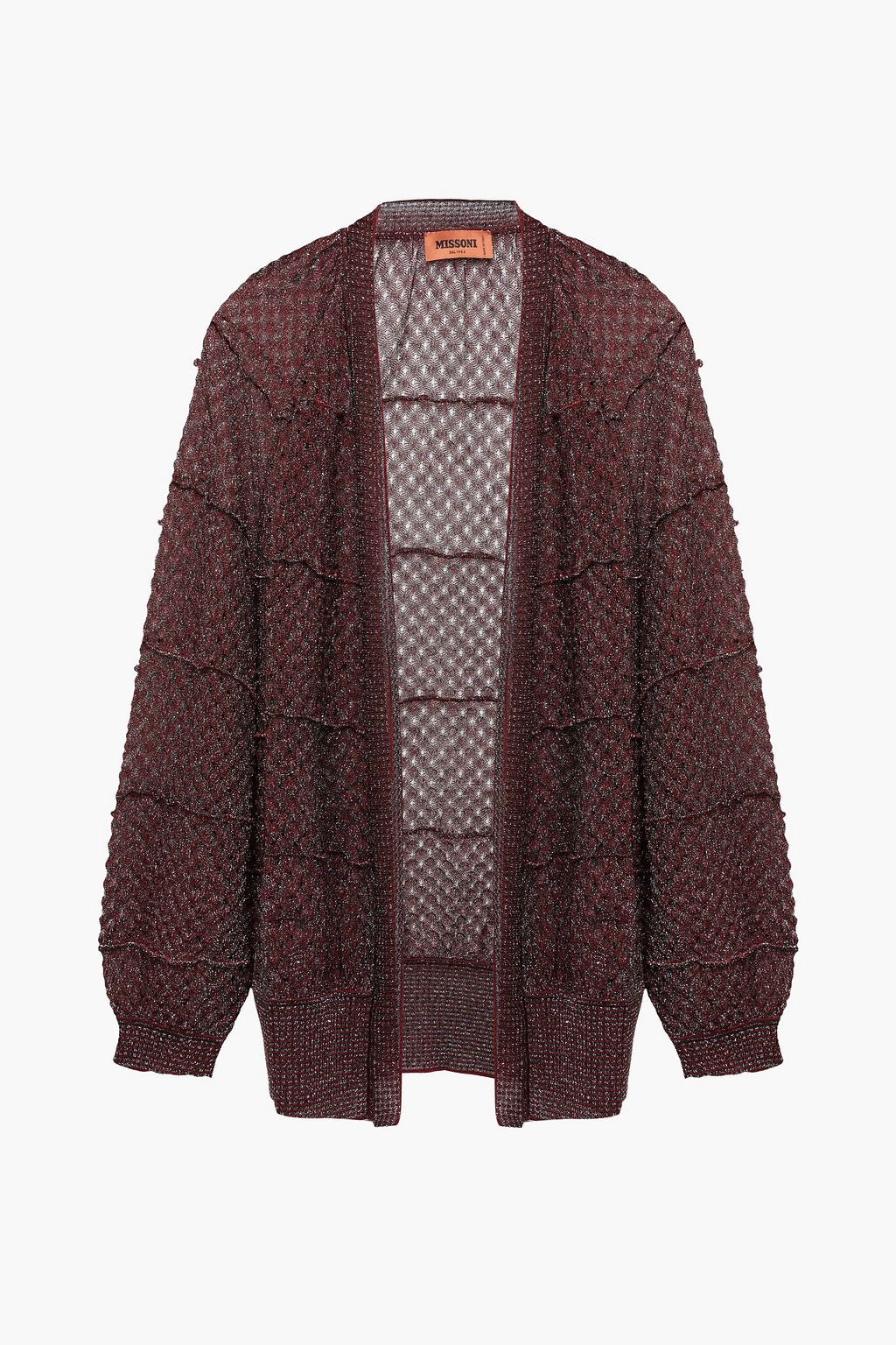 crochet knit cardigan