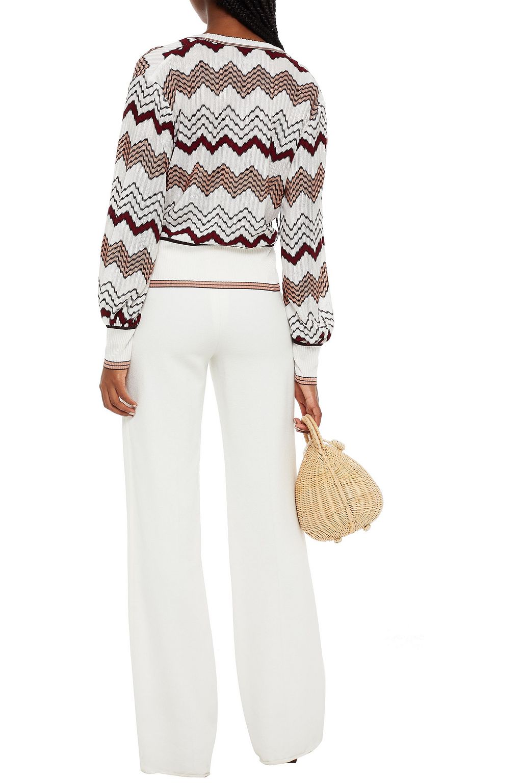 MISSONI Crochet-knit cardigan