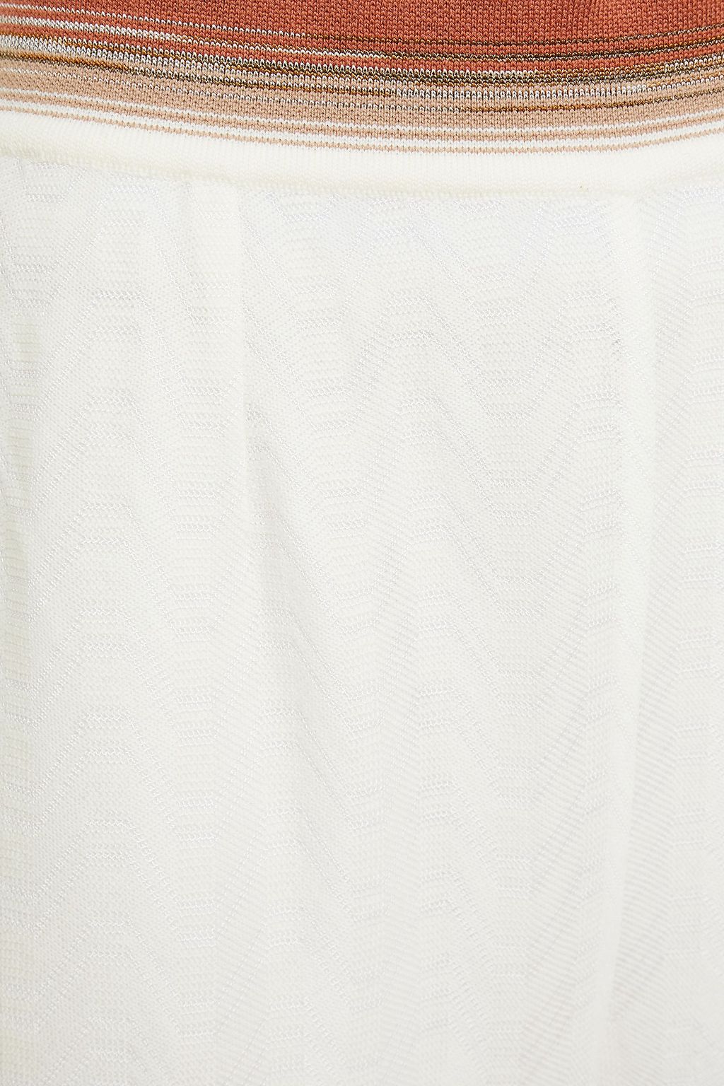 MISSONI Jacquard-knit wool-blend straight-leg pants