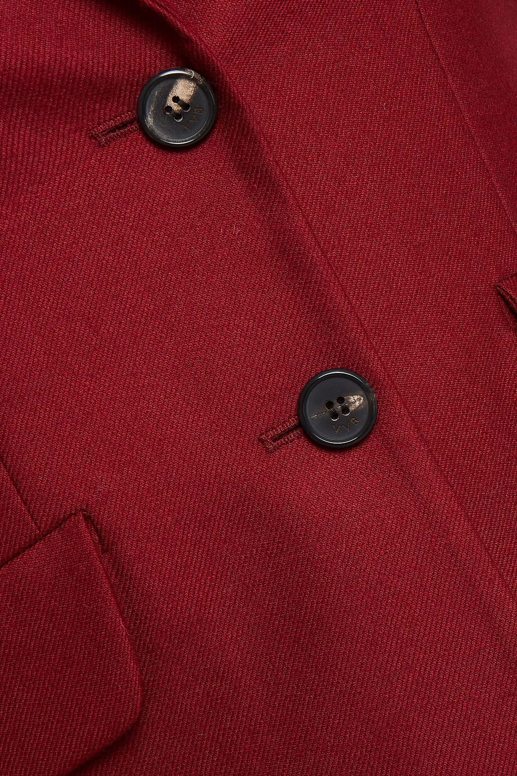 VICTORIA, VICTORIA BECKHAM Wool-twill blazer