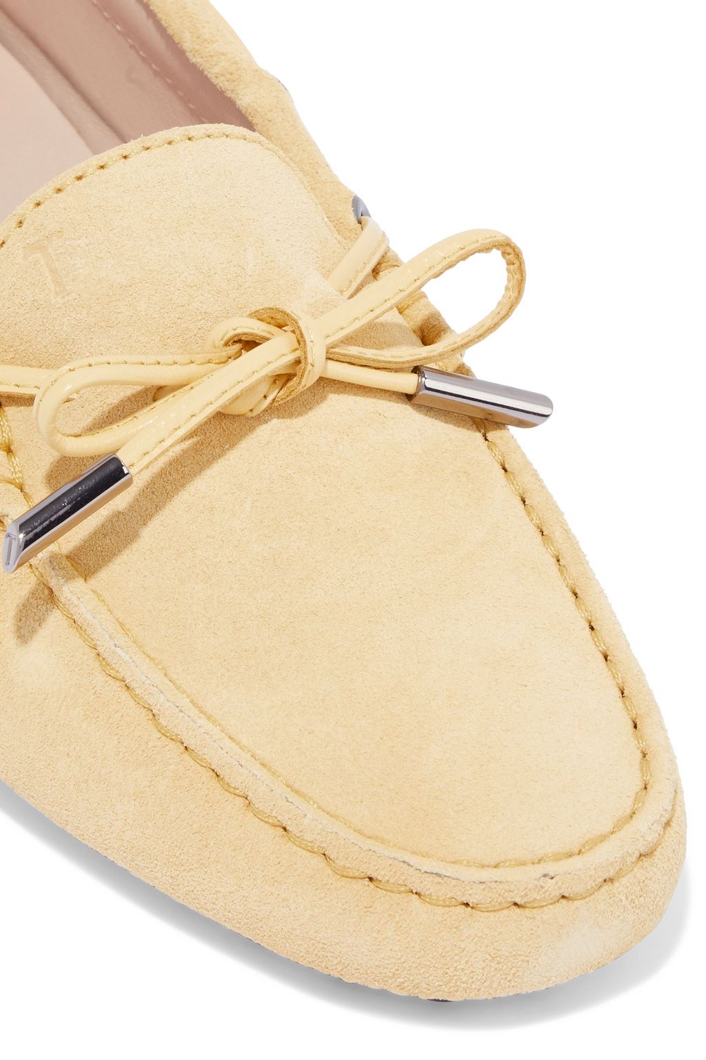TOD'S Heaven Laccetto suede loafers