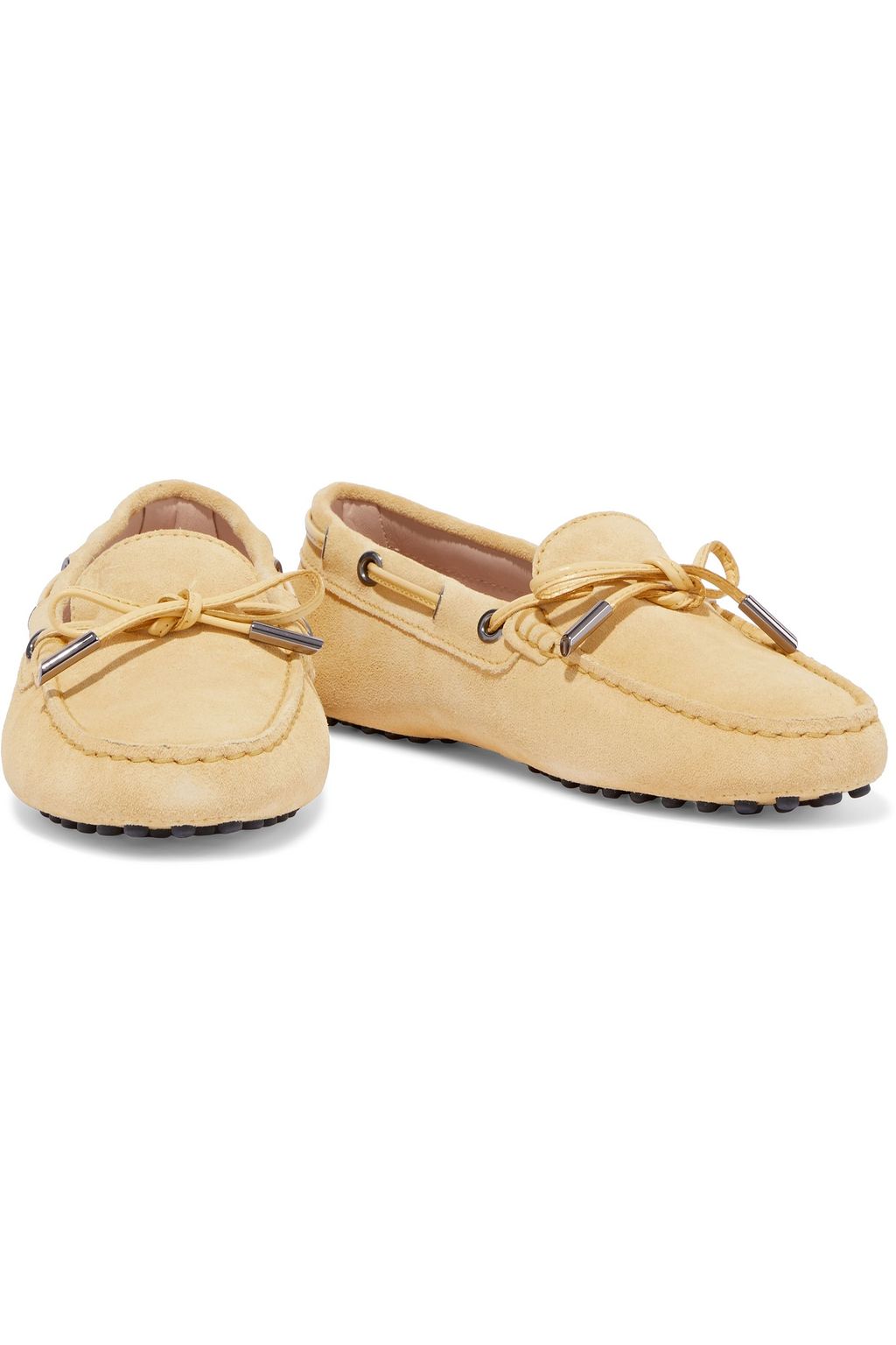 TOD'S Heaven Laccetto suede loafers