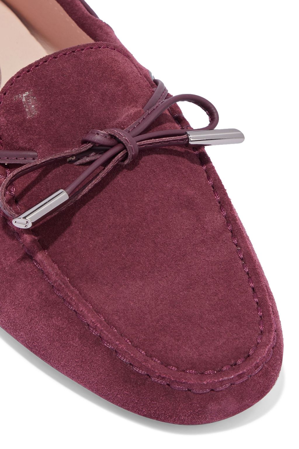 TOD'S Heaven Laccetto suede loafers