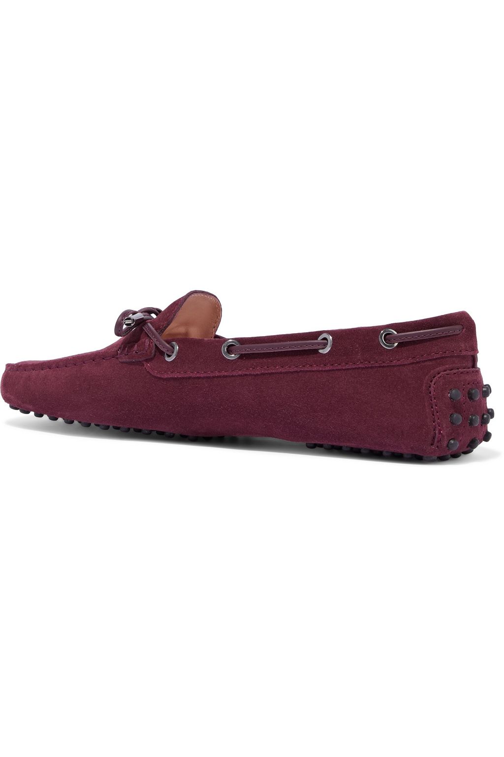 TOD'S Heaven Laccetto suede loafers