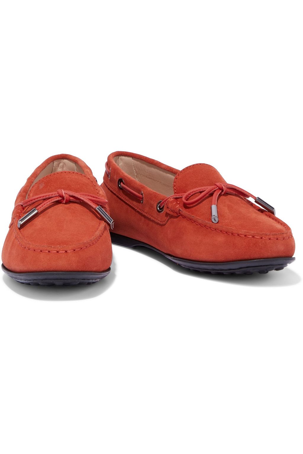 TOD'S Heaven Lacetto suede loafers