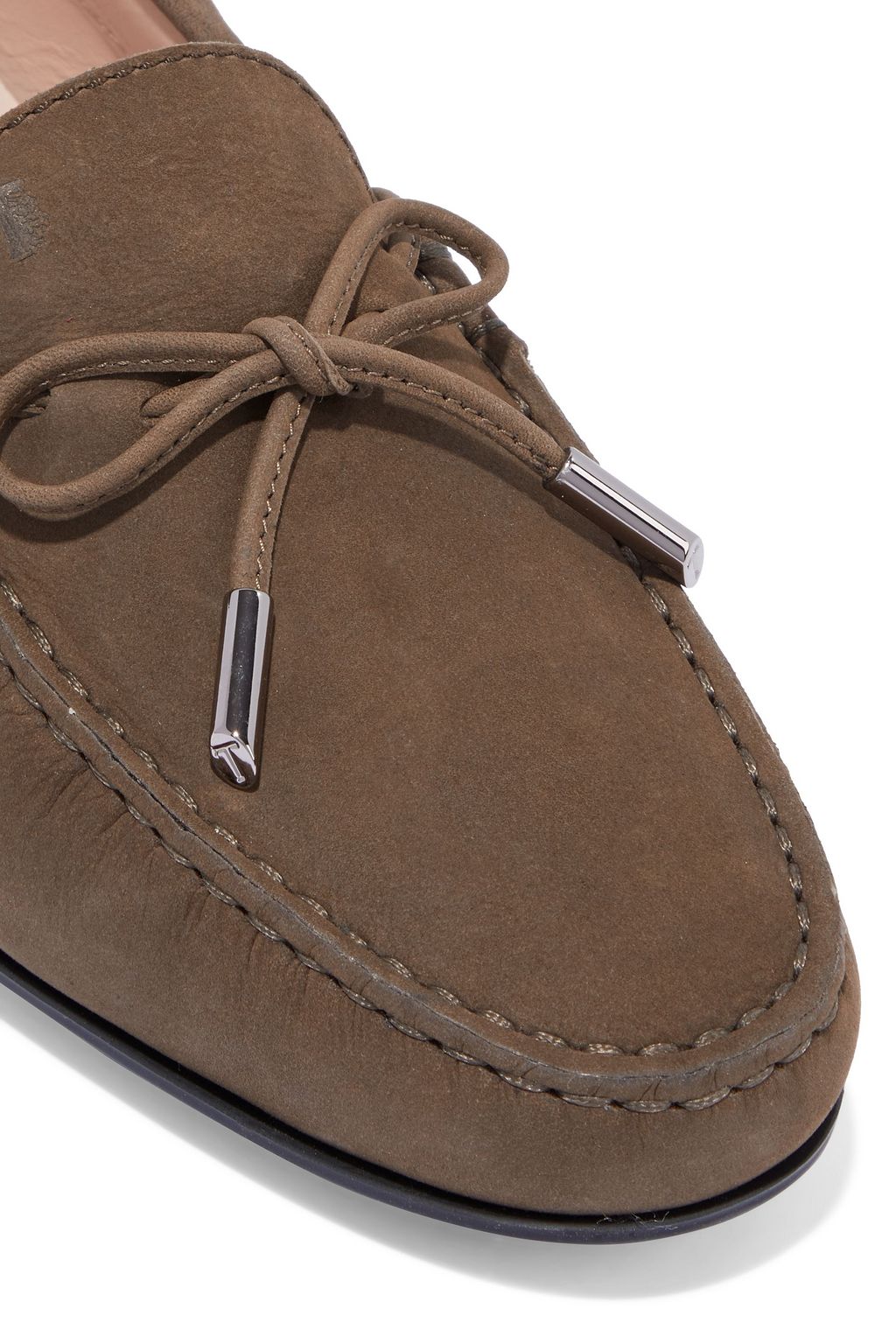 TOD'S Heaven Laccetto suede loafers
