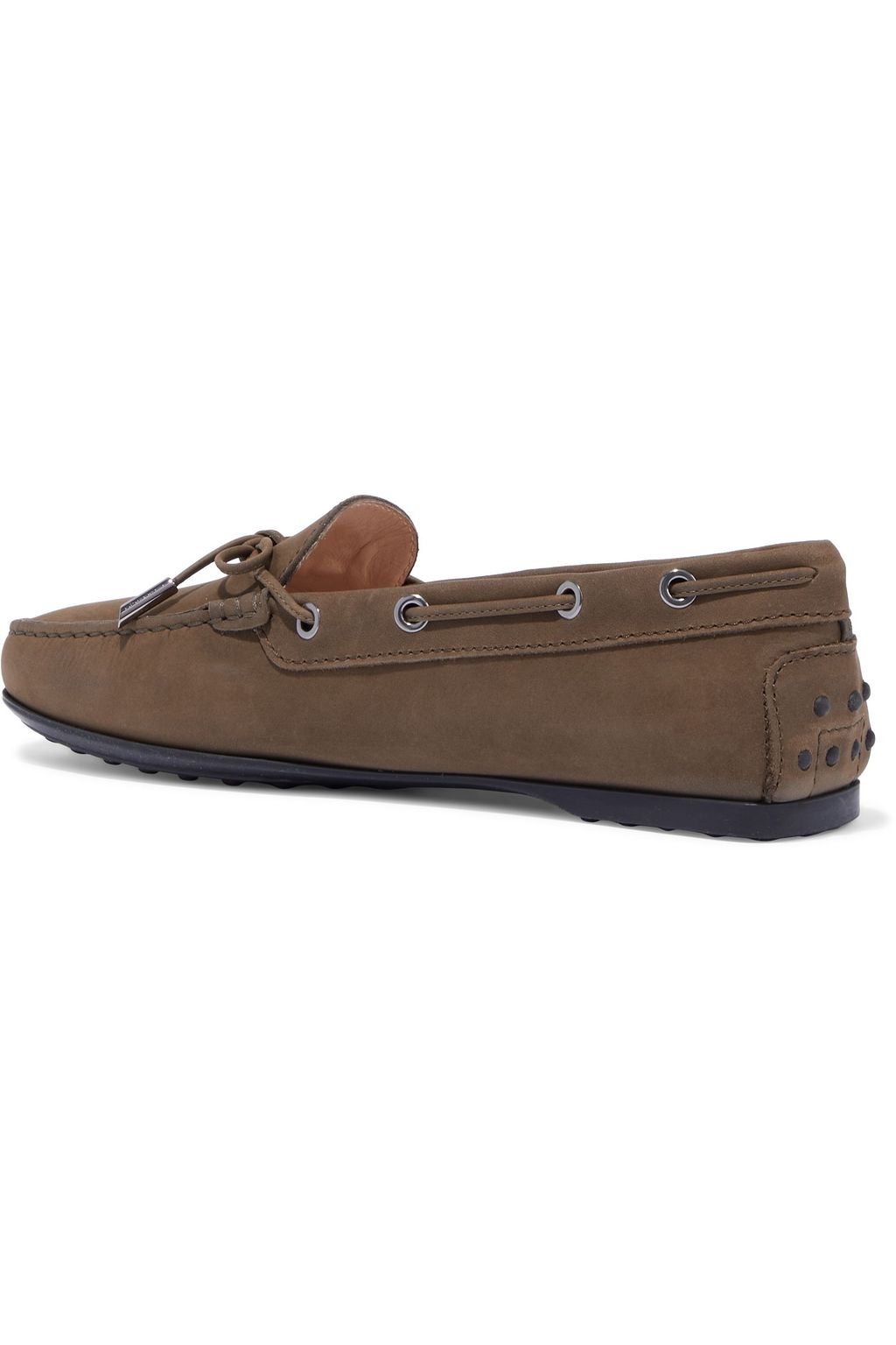 TOD'S Heaven Laccetto suede loafers
