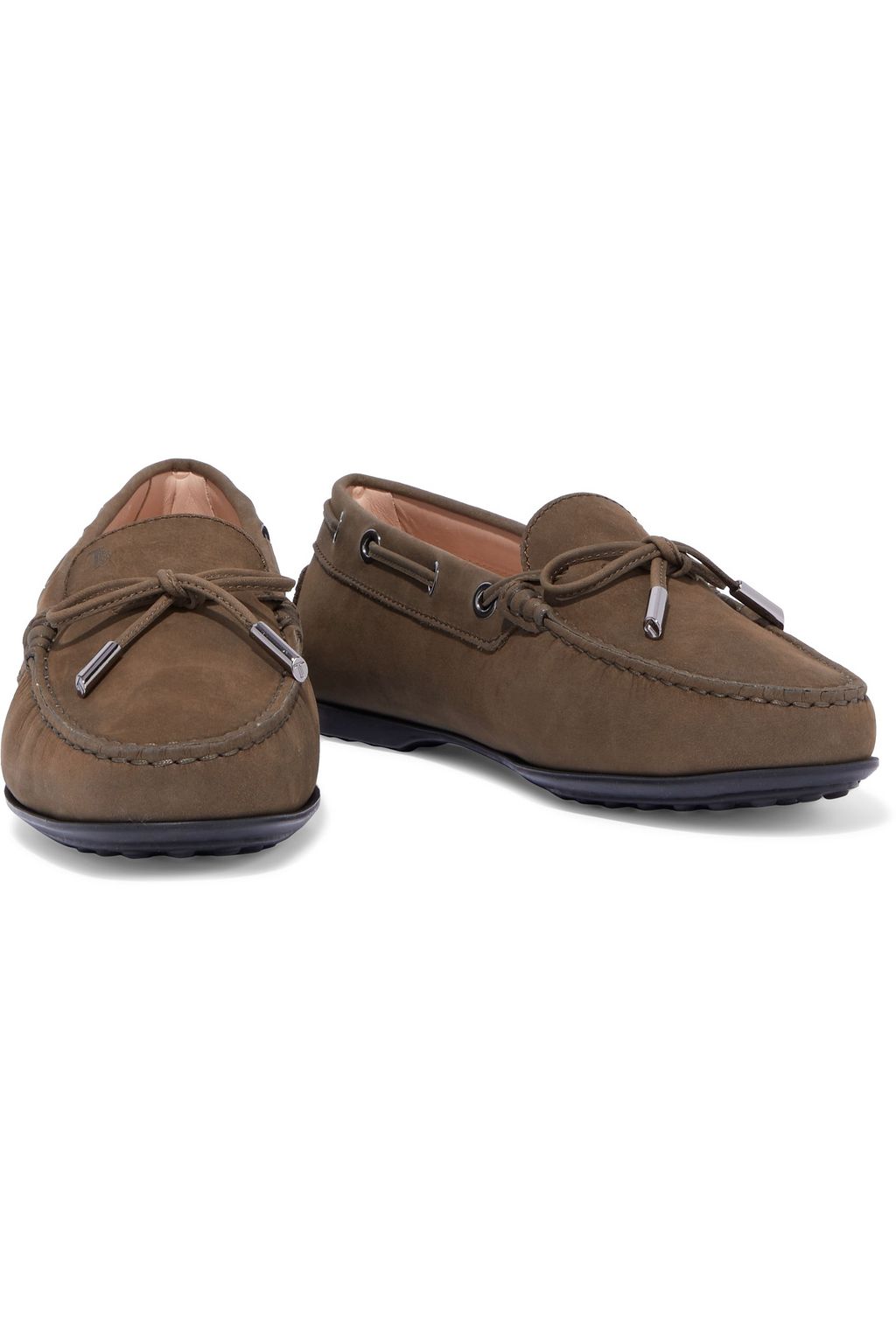 TOD'S Heaven Laccetto suede loafers