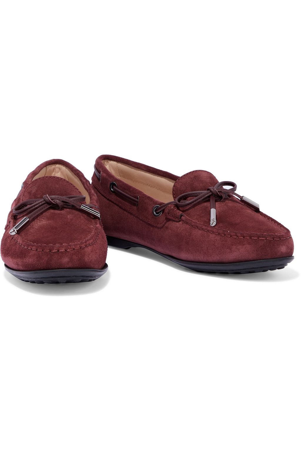 TOD'S Heaven Lacetto suede loafers