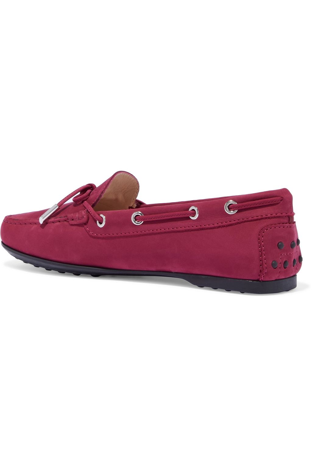 TOD'S Heaven Laccetto nubuck loafers