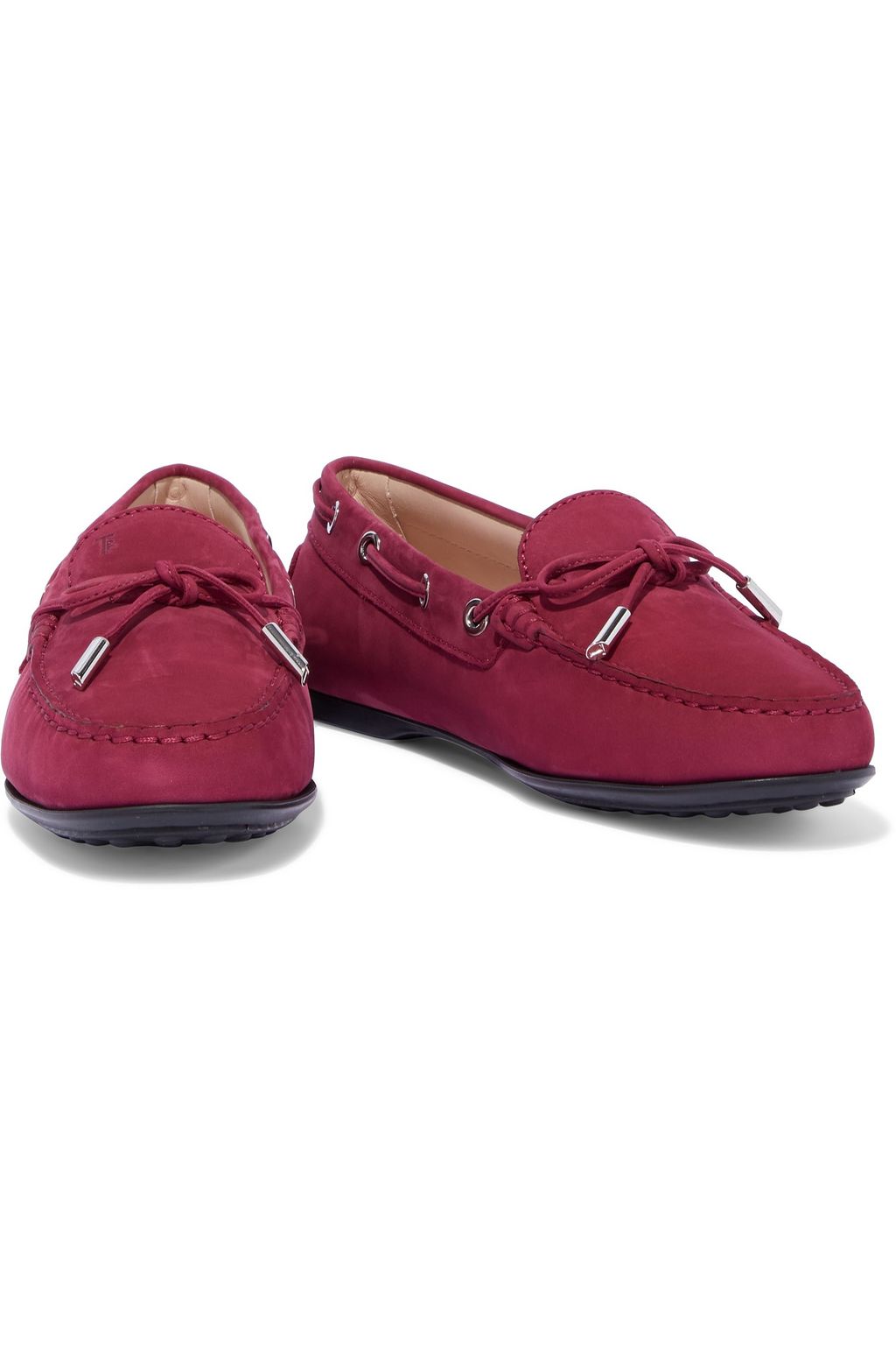 TOD'S Heaven Laccetto nubuck loafers