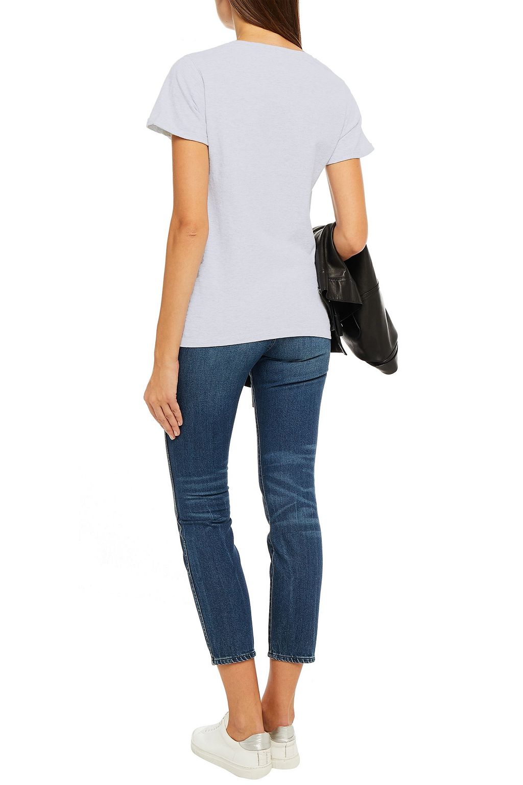 A.P.C. Printed cotton-blend jersey T-shirt